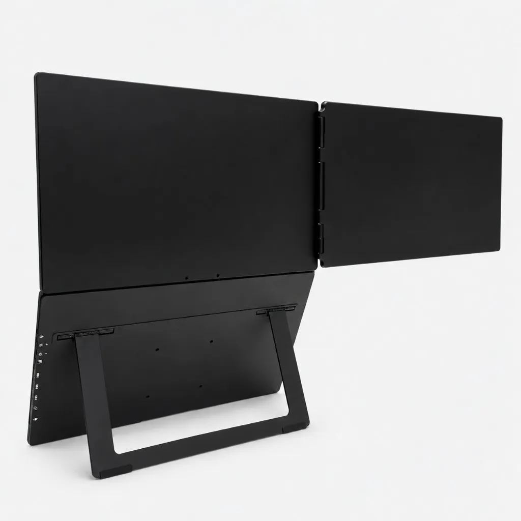 ROVE Apex 3 folded with the kickstand out, back view